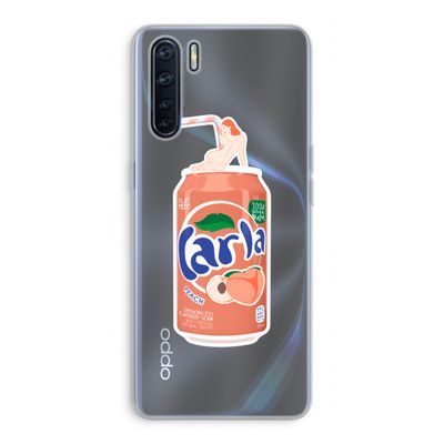 S(peach)less: Oppo A91 Transparant Hoesje