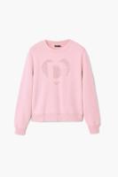 Desigual hart trui - RED - S