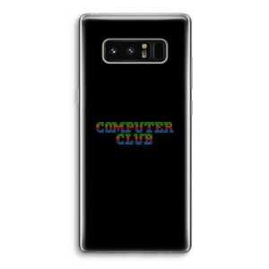 Retro: Samsung Galaxy Note 8 Transparant Hoesje