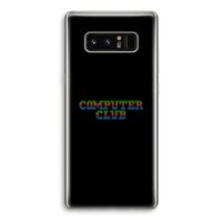 Retro: Samsung Galaxy Note 8 Transparant Hoesje