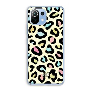 Leopard pattern: Xiaomi Mi 11 Lite Transparant Hoesje