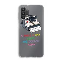 Smile: Samsung Galaxy A32 5G Transparant Hoesje