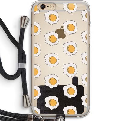 Bacon to my eggs #1: iPhone 6 PLUS / 6S PLUS Transparant Hoesje met koord
