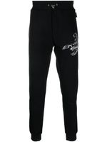 Philipp Plein pantalon de jogging à appliqué Scorpion - Noir - thumbnail