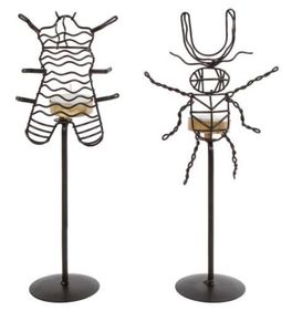 Theelicht insect op standaard L