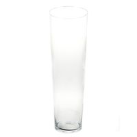 Conische vaas glas 60 cm   -