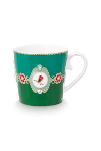 Pip Studio Love Birds Mok Groot Groen Duo