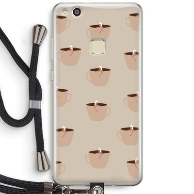 Morning coffee: Huawei Ascend P10 Lite Transparant Hoesje met koord