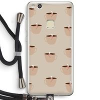 Morning coffee: Huawei Ascend P10 Lite Transparant Hoesje met koord
