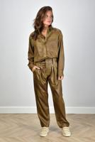 Isabel Marant broek Gwen PA0430FA-B4B06I bronze