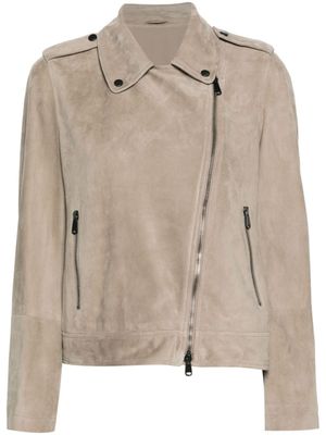 Brunello Cucinelli Suède jack - Beige
