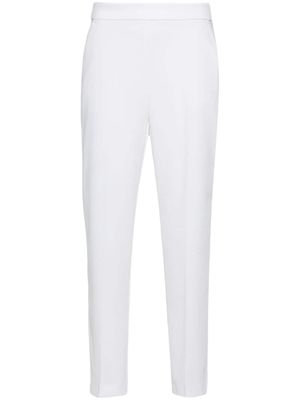 PINKO pantalon slim à taille haute - Blanc