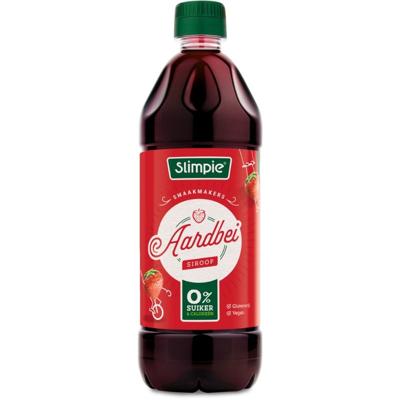 Slimpie Siroop Aardbei (650 ml)
