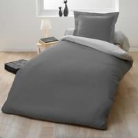 Dekbedovertrek Lovely Home Grijs Tweekleurig 140 x 200 cm Dekbedovertrek Lovely Home Grijs Tweekleurig 140 x 200 cm