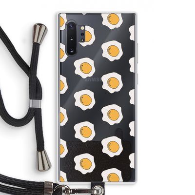 Bacon to my eggs #1: Samsung Galaxy Note 10 Plus Transparant Hoesje met koord