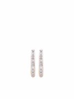 Monica Vinader petites boucles d'oreilles Riva ornées de diamants - Rose