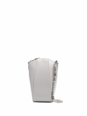 Givenchy sac porté épaule Antigona Vertical en cuir - Gris