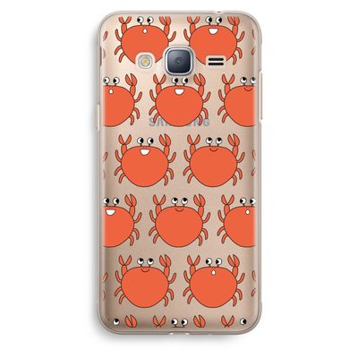 Krab: Samsung Galaxy J3 (2016) Transparant Hoesje