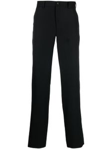 Comme des Garçons Homme Plus pantalon en laine à coupe droite - Noir