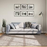 VidaXL Vloerkleed pamplona shaggy hoogpolig modern 200x200 cm beige