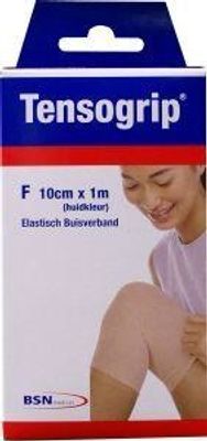 Elastisch buisverband F 1m x 10cm huidskleur