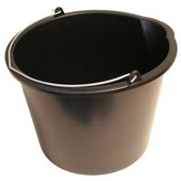 Bouwemmer - 12 liter - huishouderemmer met schenktuit - stevig