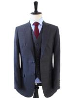 Maatpak Voor Heren | 3-delig Pak | Antraciet | Kamgaren Wol | Lichtgewicht & Ademend | Peaky Blinders