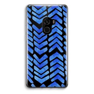 Blauwe pijlen: Xiaomi Mi Mix 2 Transparant Hoesje