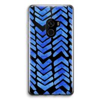 Blauwe pijlen: Xiaomi Mi Mix 2 Transparant Hoesje