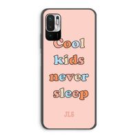 Cool Kids Never Sleep: Xiaomi Redmi Note 10 5G Transparant Hoesje Cool Kids Never Sleep: Xiaomi Redmi Note 10 5G Transparant Hoesje