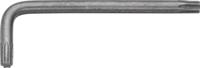 HAZET Haakse schroevendraaier 2115-T20 · Binnen-TORX®-profiel · SW T20