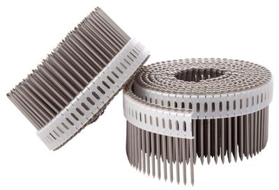 Paslode Spoelnagel IN-tape 2,5x50 Ring INOX A2 Lenskop VE=9750 - 391068