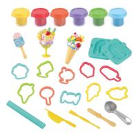 Playgo zoetigheden ijsjes kleiset - 6 kleipotjes