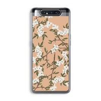 Blossoming spring: Samsung Galaxy A80 Transparant Hoesje