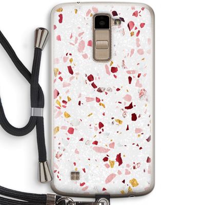 Terrazzo N°9: LG K10 (2016) Transparant Hoesje met koord