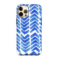 Blauwe pijlen: iPhone 12 Pro Max Tough Case
