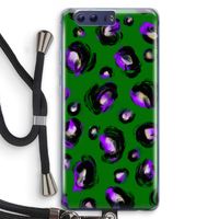 Green Cheetah: Honor 9 Transparant Hoesje met koord