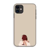 I drink wine: iPhone 11 Tough Case