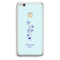 Bloom with grace: Huawei Ascend P10 Lite Transparant Hoesje