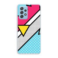 Pop Art #3: Samsung Galaxy A73 Transparant Hoesje