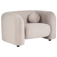 Beliani - LEIREN - Fauteuil - Taupe - Polyester