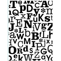 Vaessen Creative • embossing folder abcs