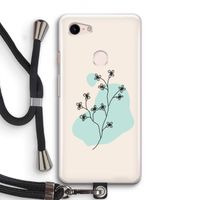Love your petals: Pixel 3 Transparant Hoesje met koord