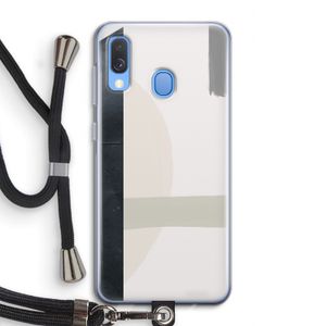 Baca: Samsung Galaxy A40 Transparant Hoesje met koord