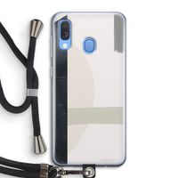 Baca: Samsung Galaxy A40 Transparant Hoesje met koord