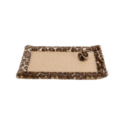 Krabpaal voor Katten Trixie Leo Bruin Polyester Sisal EVA 55 x 35 cm Tapijt