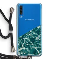 Weerkaatsing water: Samsung Galaxy A50 Transparant Hoesje met koord