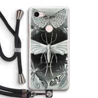Haeckel Tineida: Pixel 3 Transparant Hoesje met koord