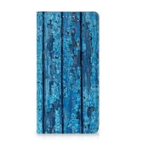 Samsung Galaxy S23 Plus Book | Wallet Case | Wood Blue