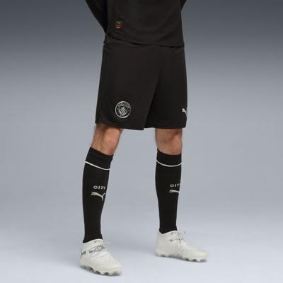 Manchester City Uit Broekje Senior 2025/2026 - Maat S - Kleur: Zwart | Soccerfanshop